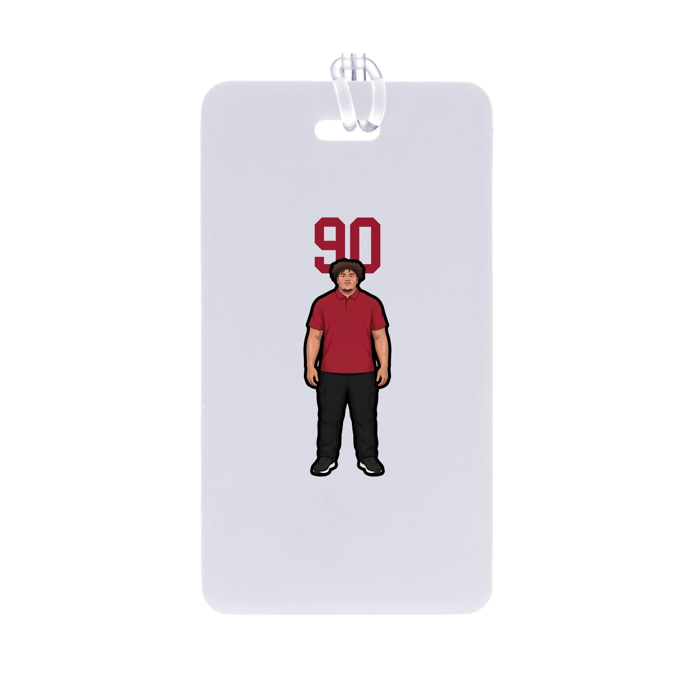 Bag Tag — Number Top in Classic