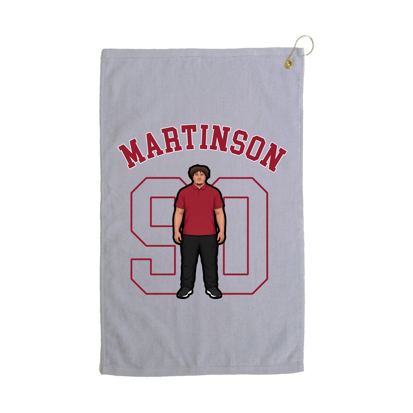 Golf Towel — Shirsey Arch in Grey