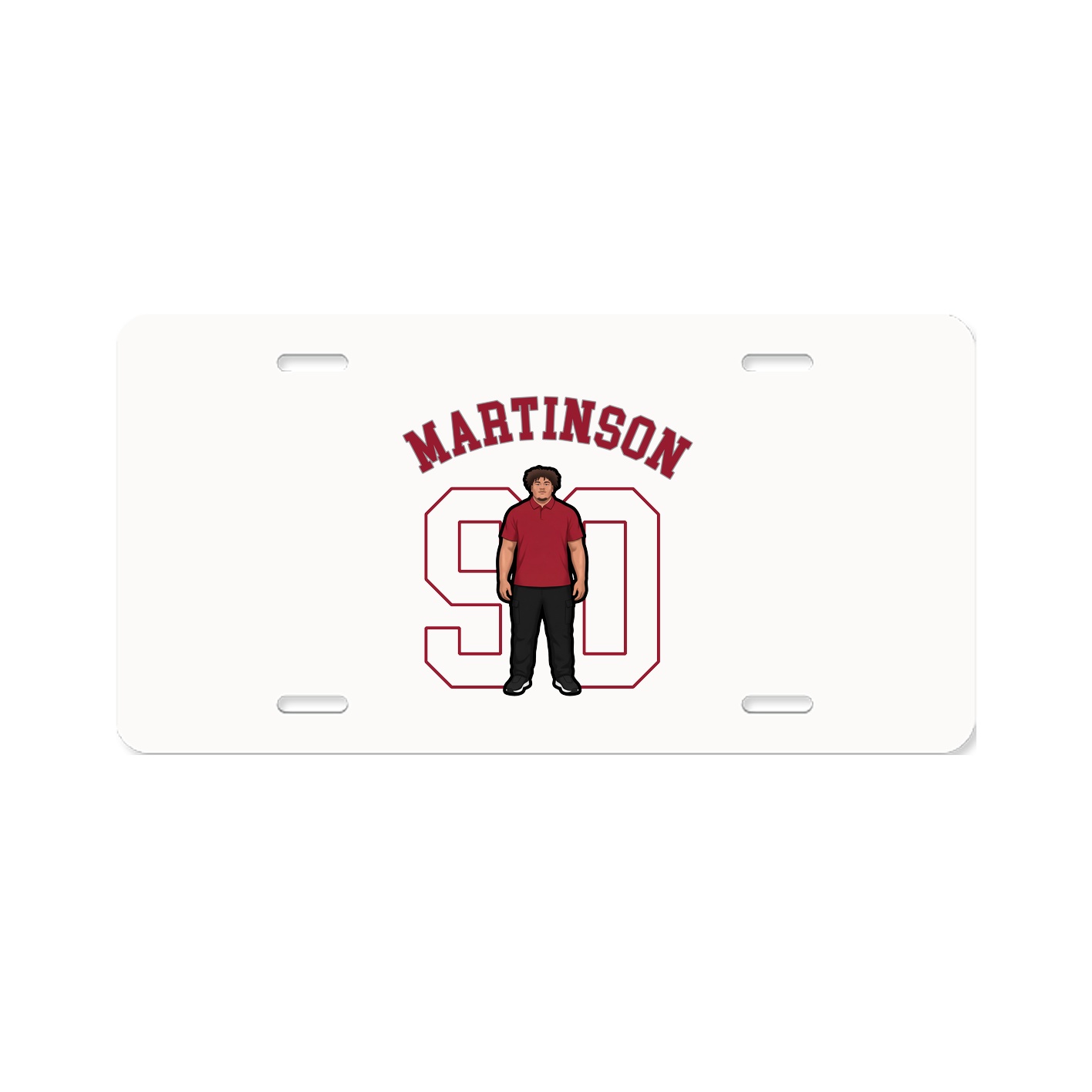 License Plate — Shirsey Arch in Classic