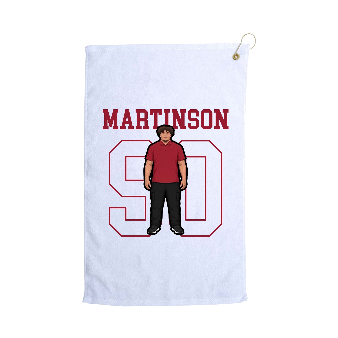 Terry Velour Golf Towel