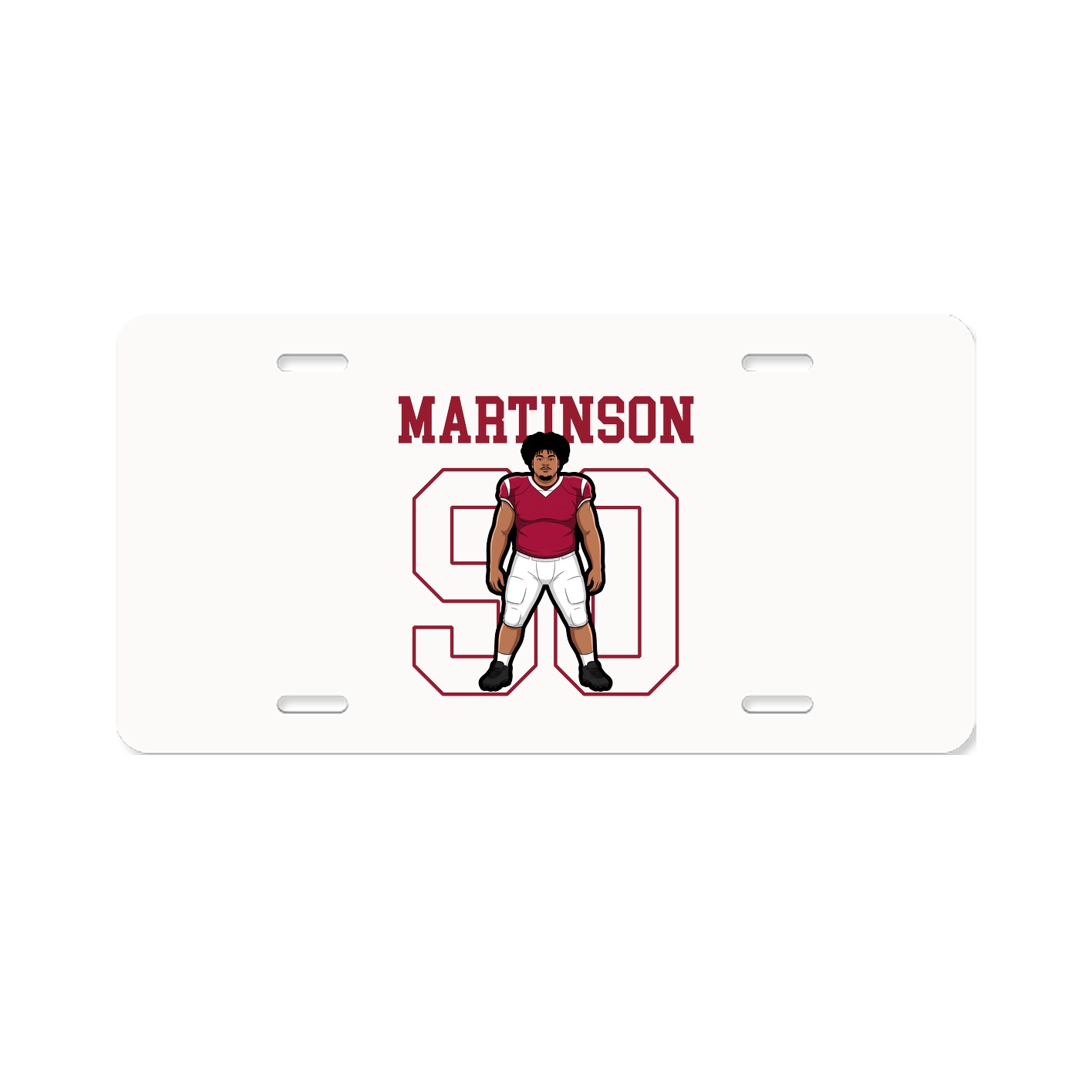 Aluminum License Plate