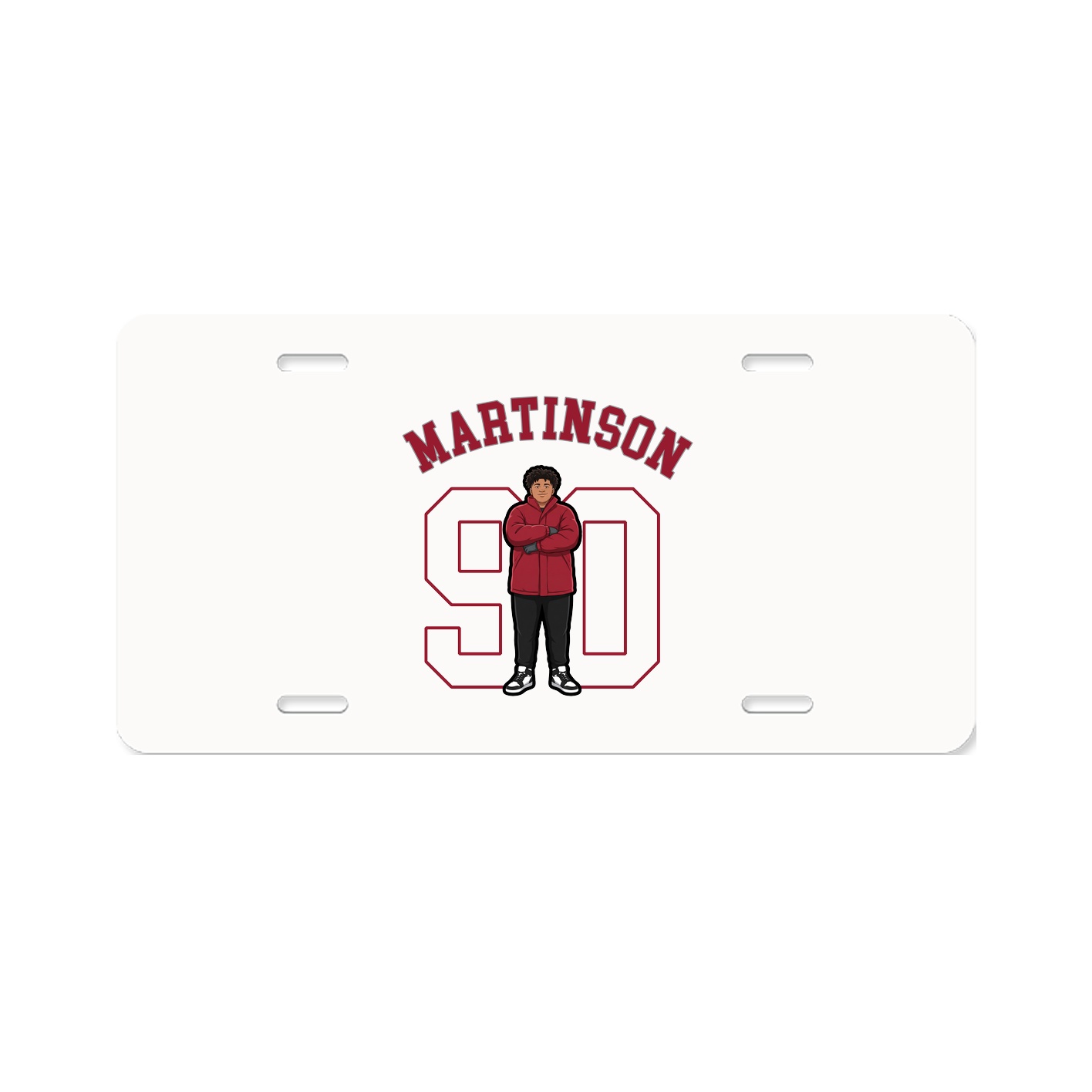 License Plate — Shirsey Arch in Classic