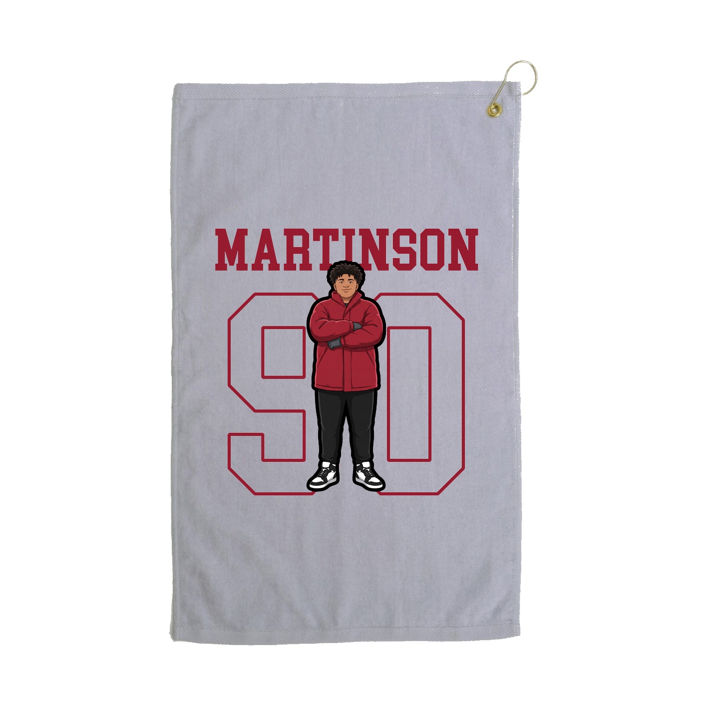 Golf Towel — Shirsey in Grey