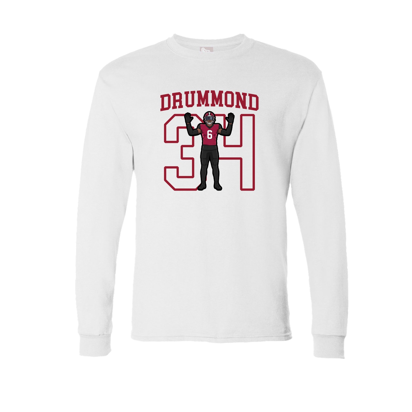 Long Sleeve Tee — Shirsey in White