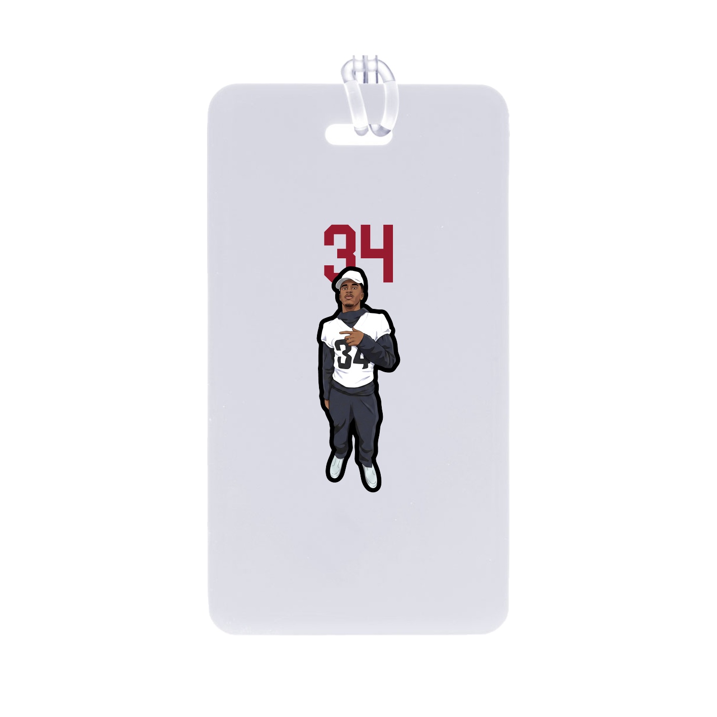 Bag Tag — Number Top in Classic