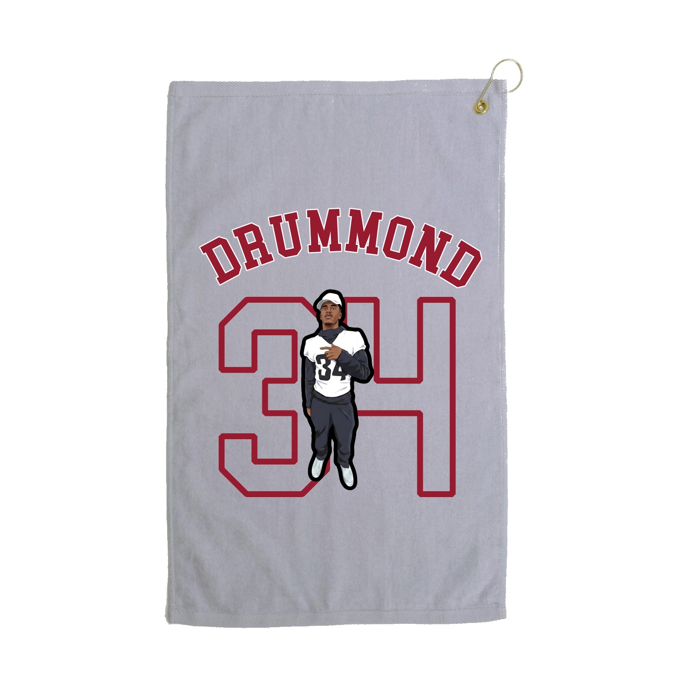 Golf Towel — Shirsey Arch in Grey