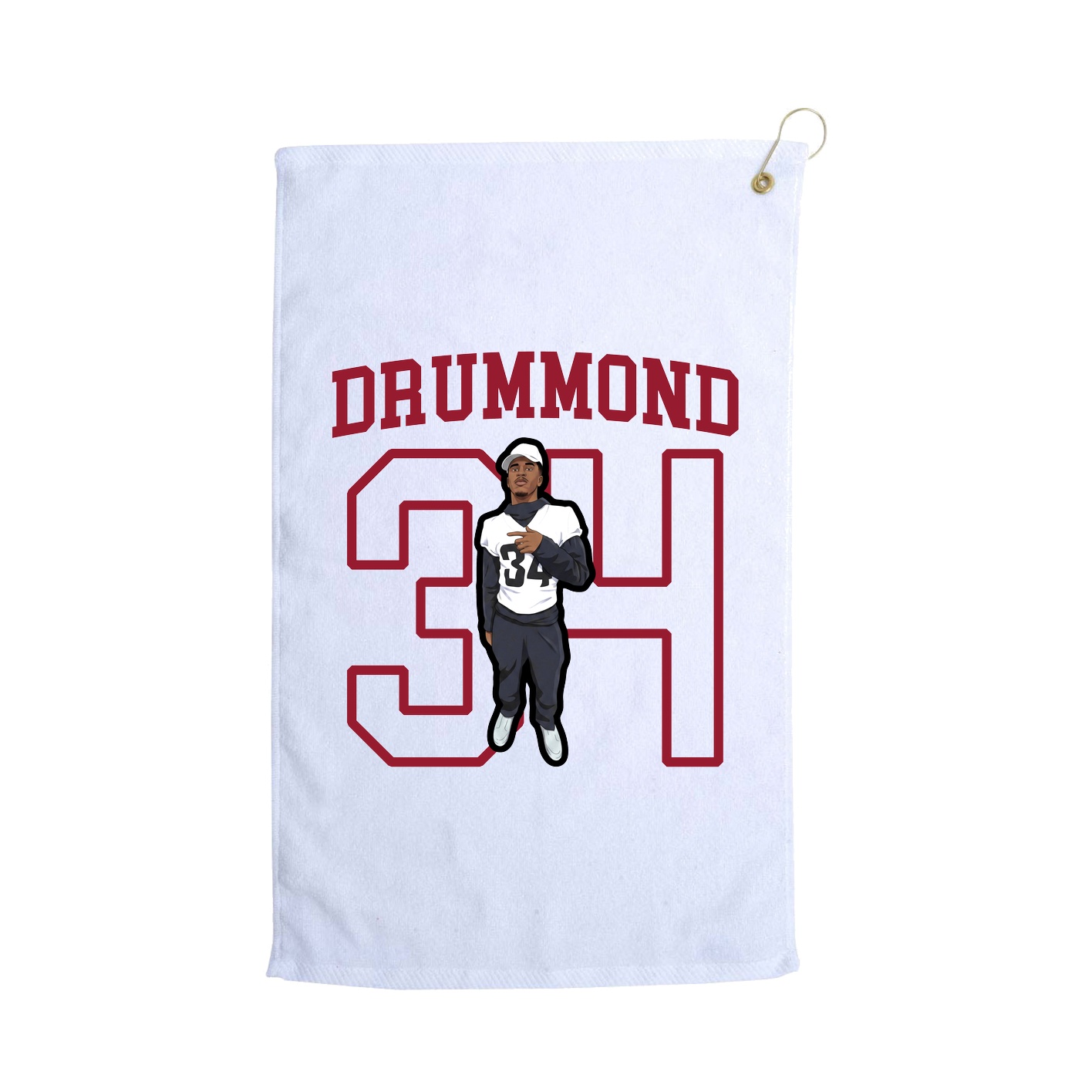 Golf Towel — Shirsey in White