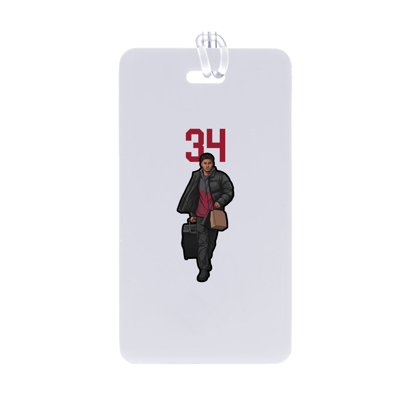 Bag Tag — Number Top in Classic