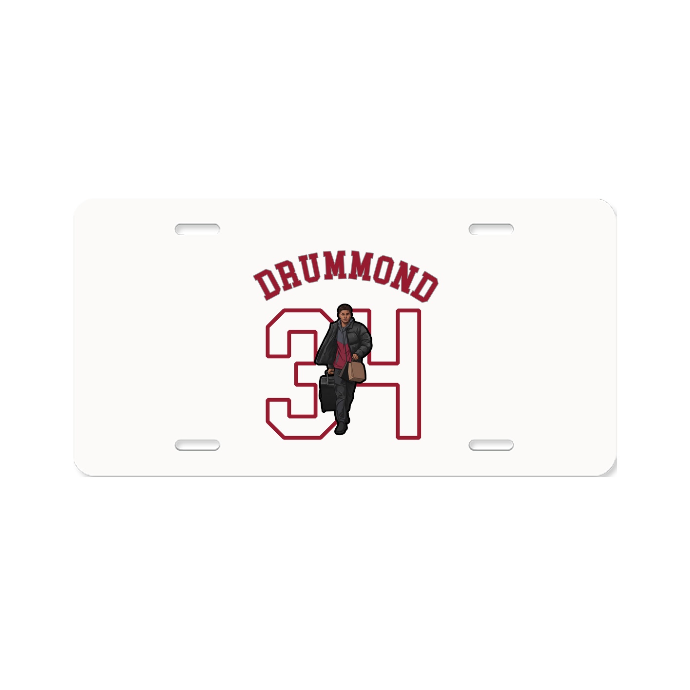 License Plate — Shirsey Arch in Classic