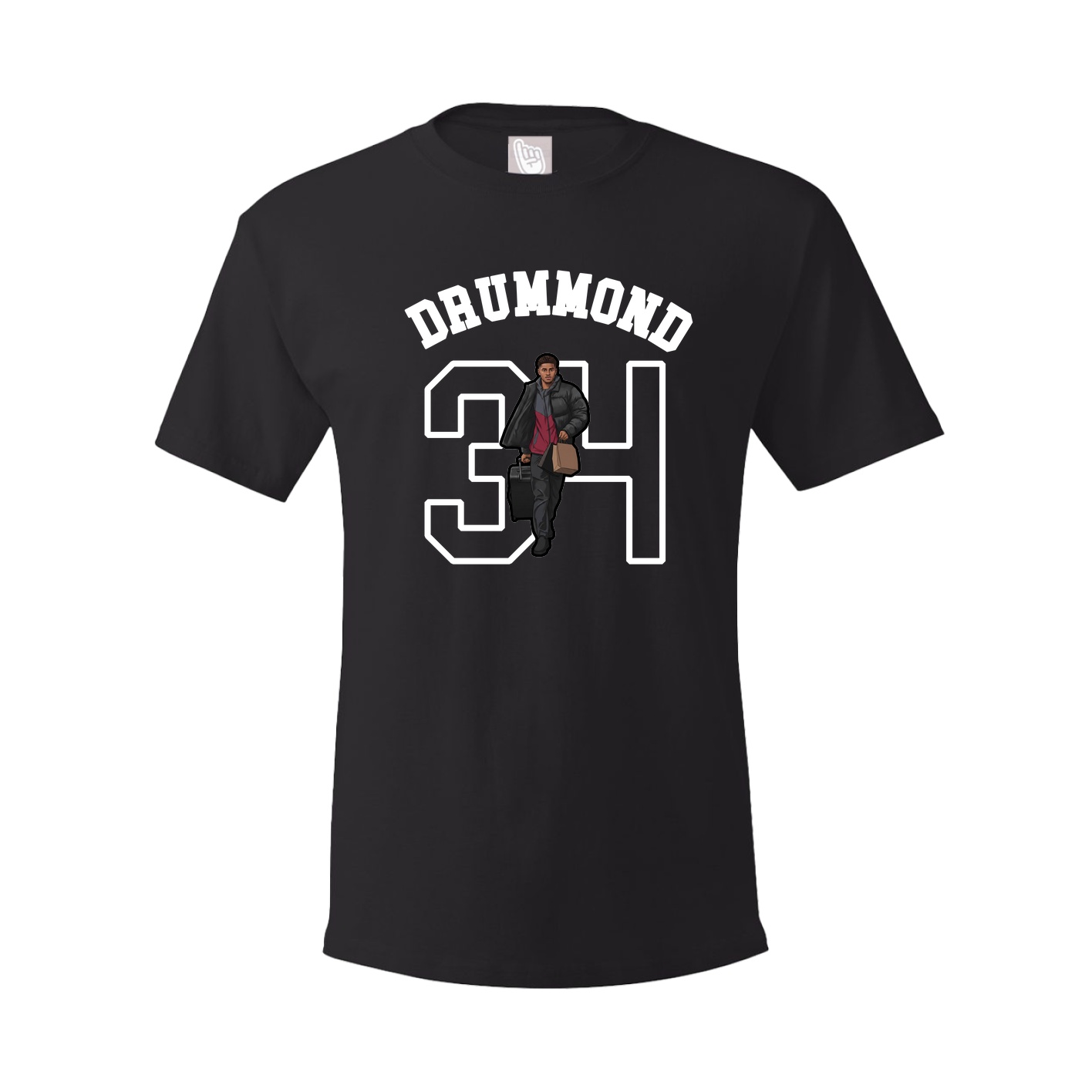 Youth Tee — Shirsey Arch in Black