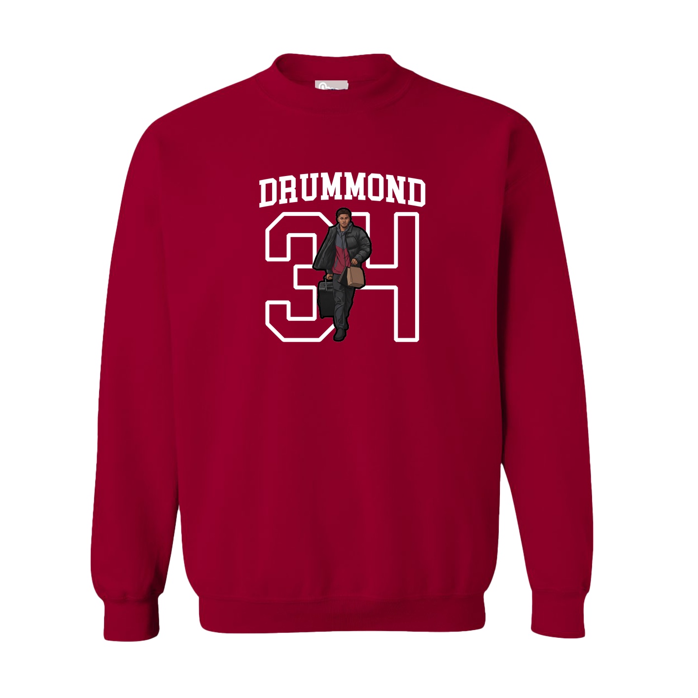 Fleece Crew — Shirsey in Cardinal