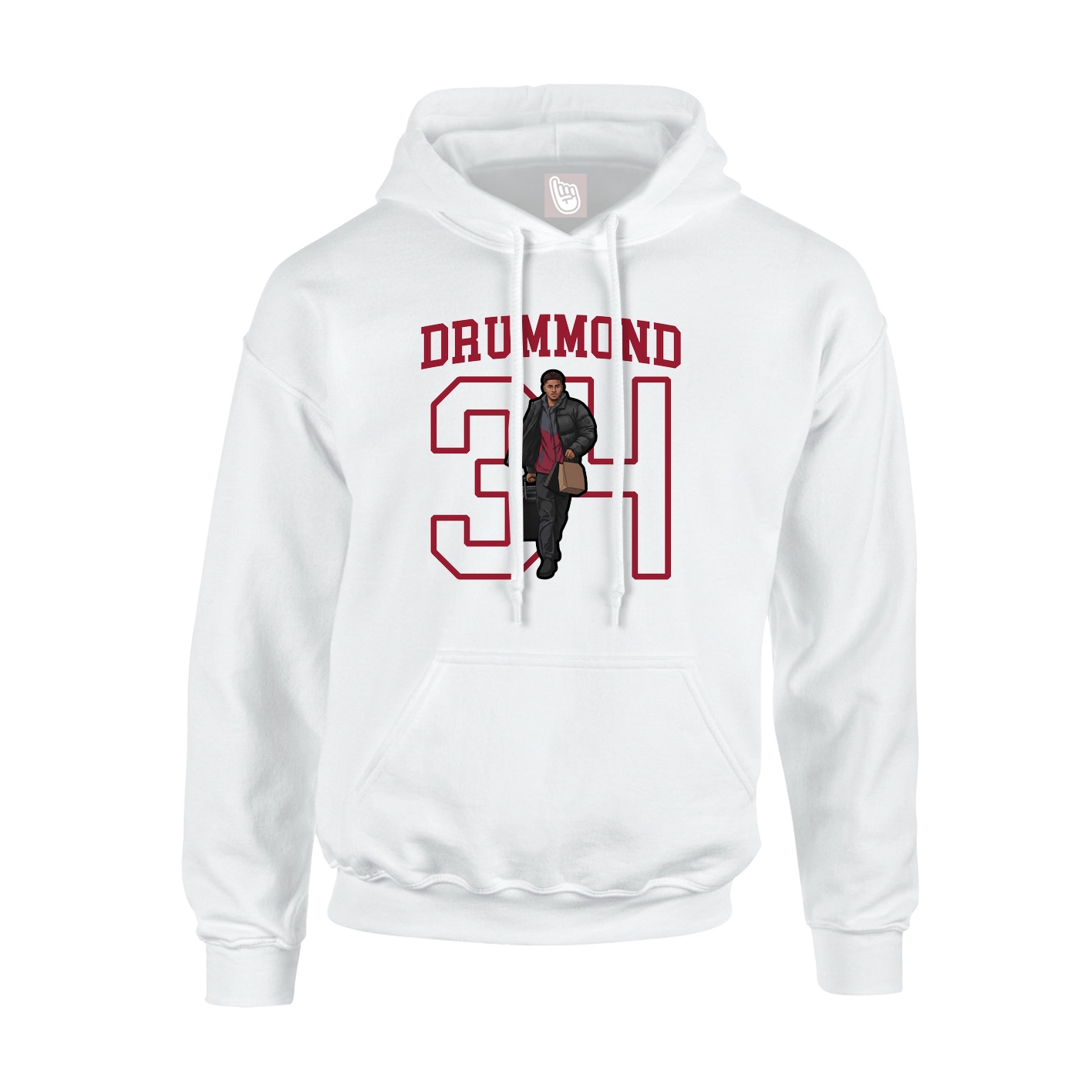 Youth Hoodie — Shirsey in White