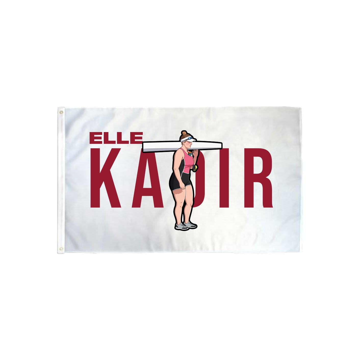 3x5 Flag — Player Name in Classic