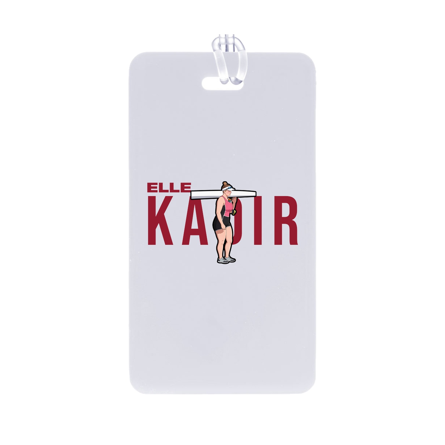 Bag Tag — Player Name in Classic