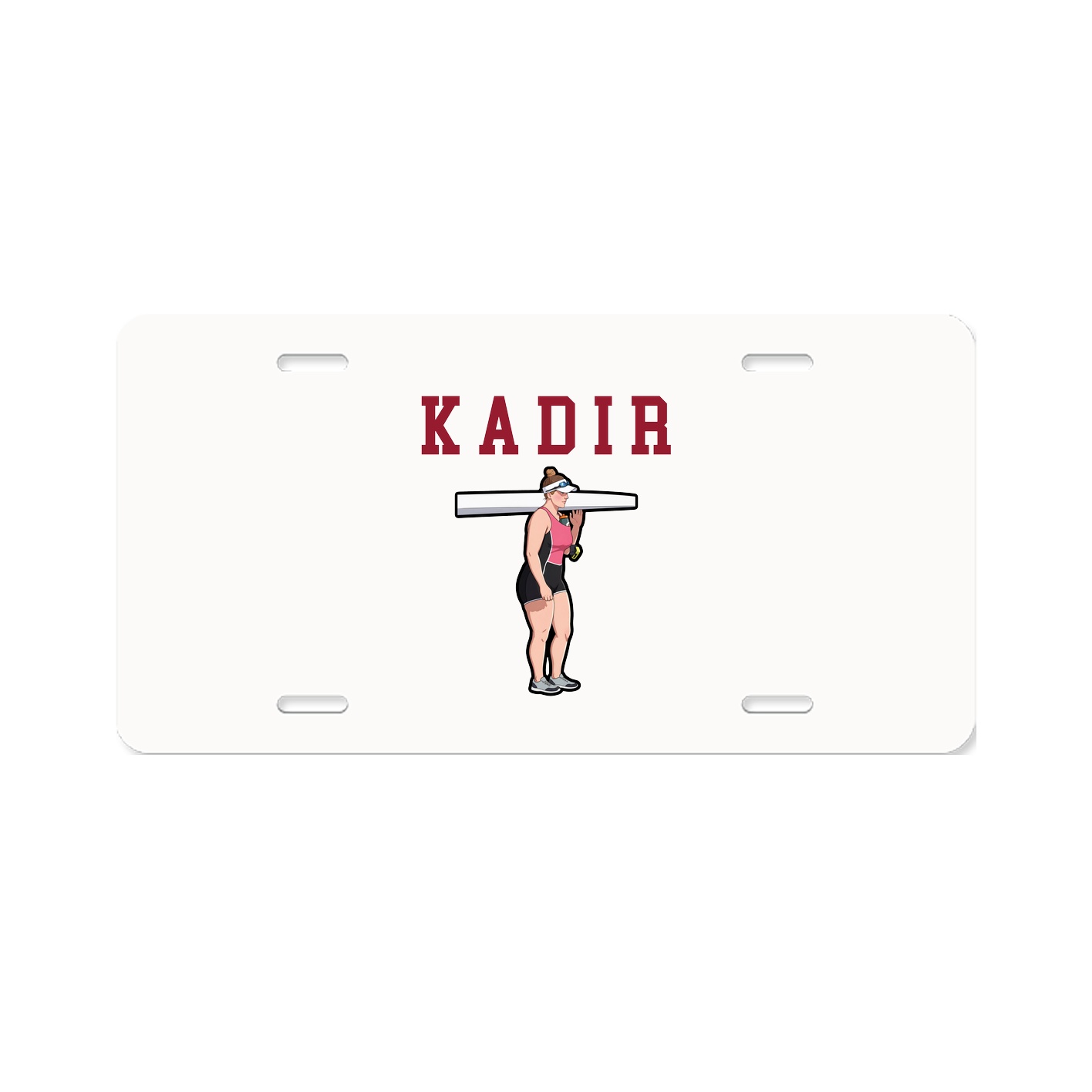 License Plate — Shirsey in Classic