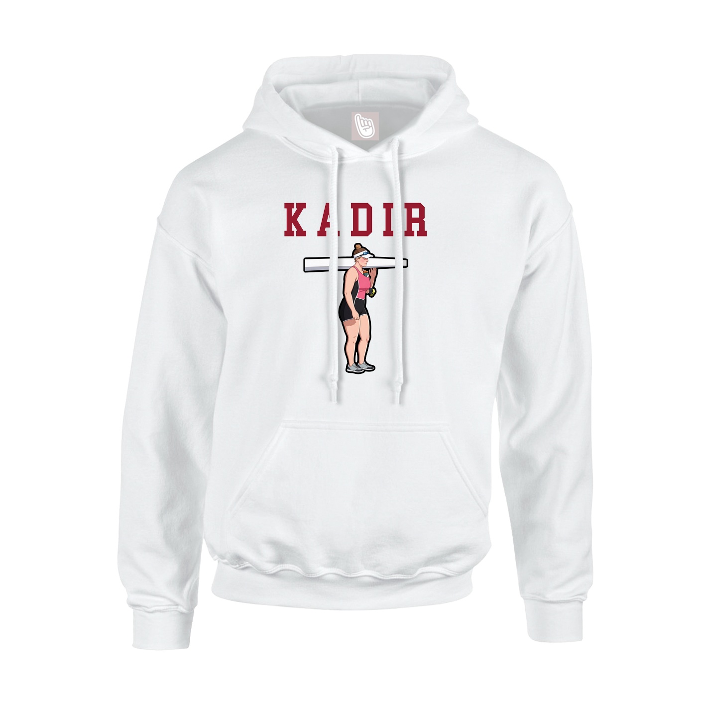 Youth Hoodie — Shirsey in White