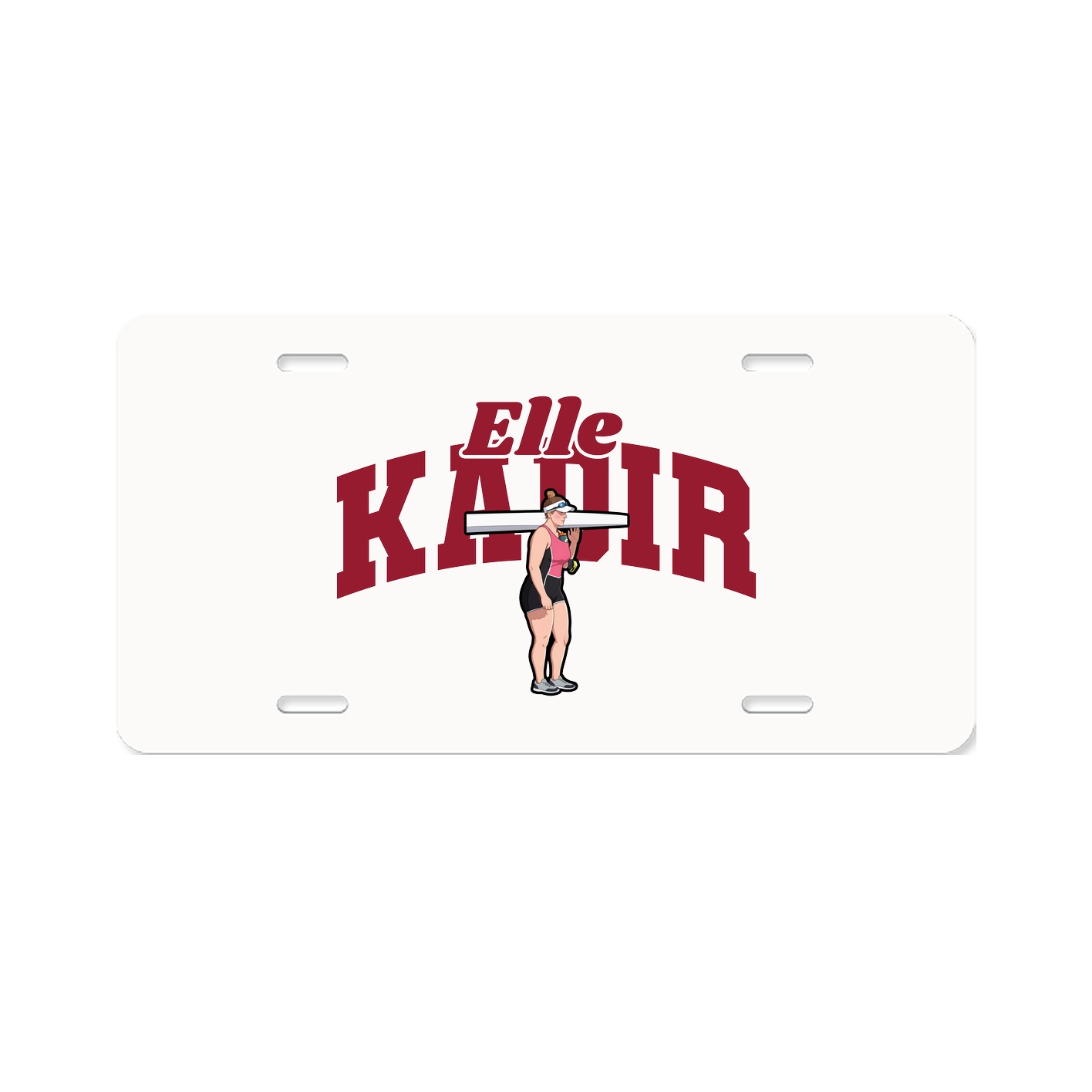 License Plate — Signature Arch in Classic