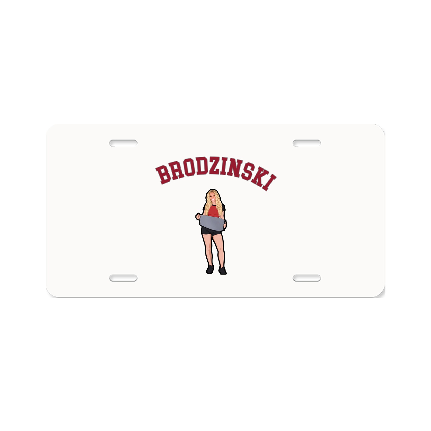 License Plate — Shirsey Arch in Classic