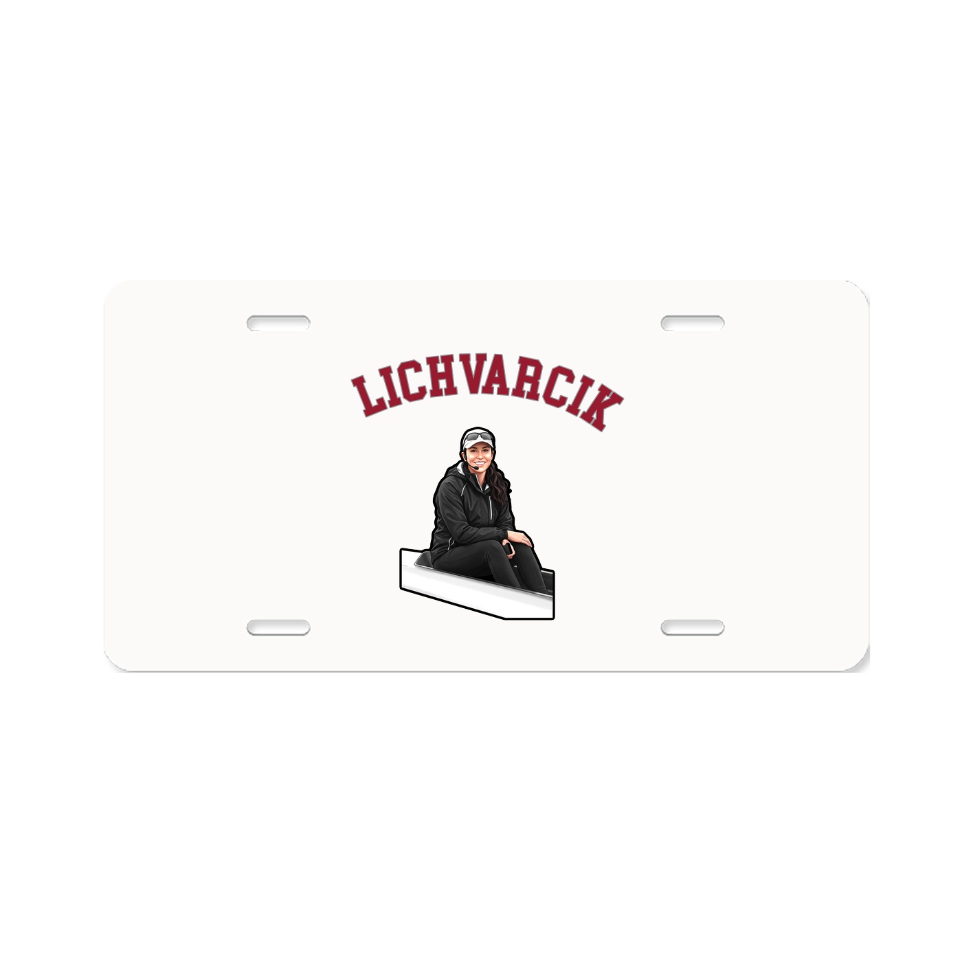 License Plate — Shirsey Arch in Classic