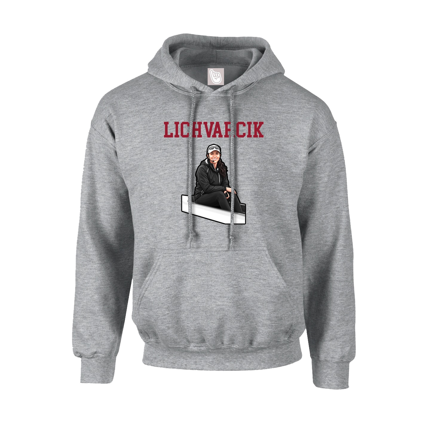 Hoodie — Shirsey in Grey