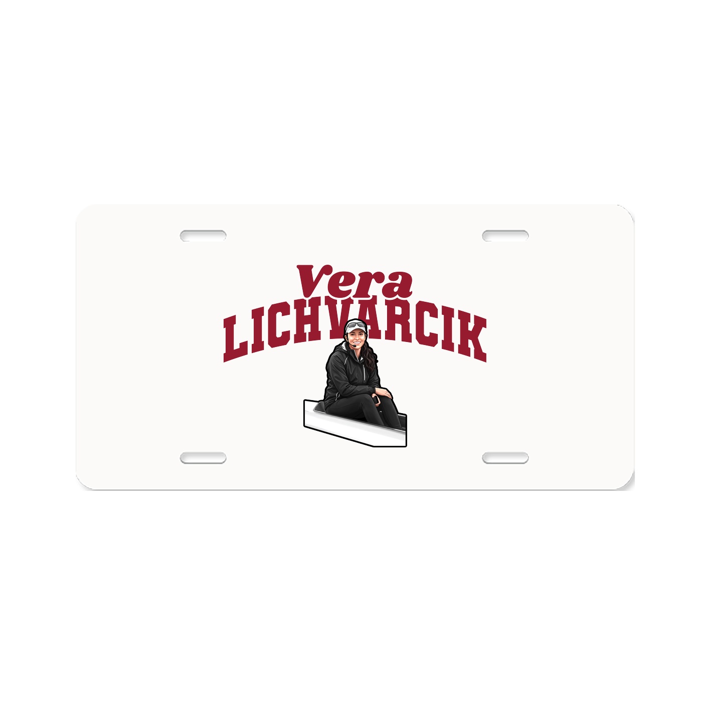 License Plate — Signature Arch in Classic