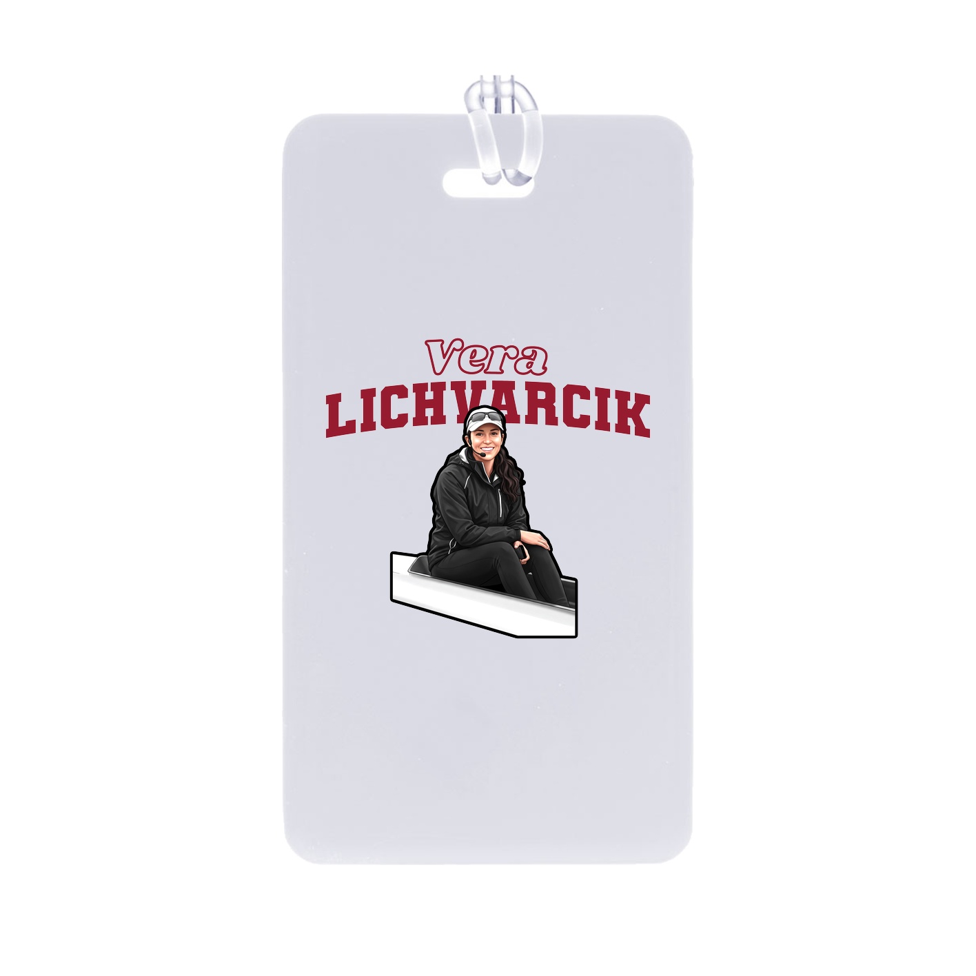 Bag Tag — Name Arch in Classic