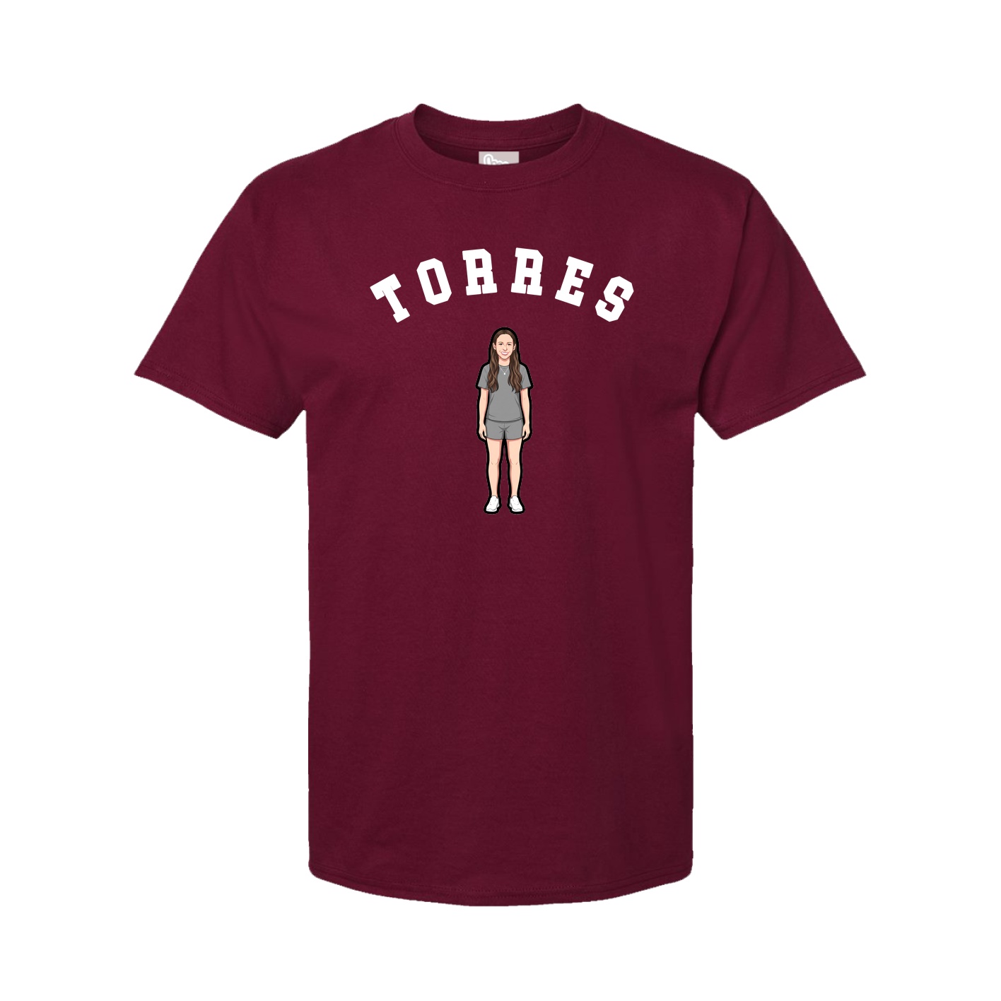 Youth Tee — Shirsey Arch in Cardinal