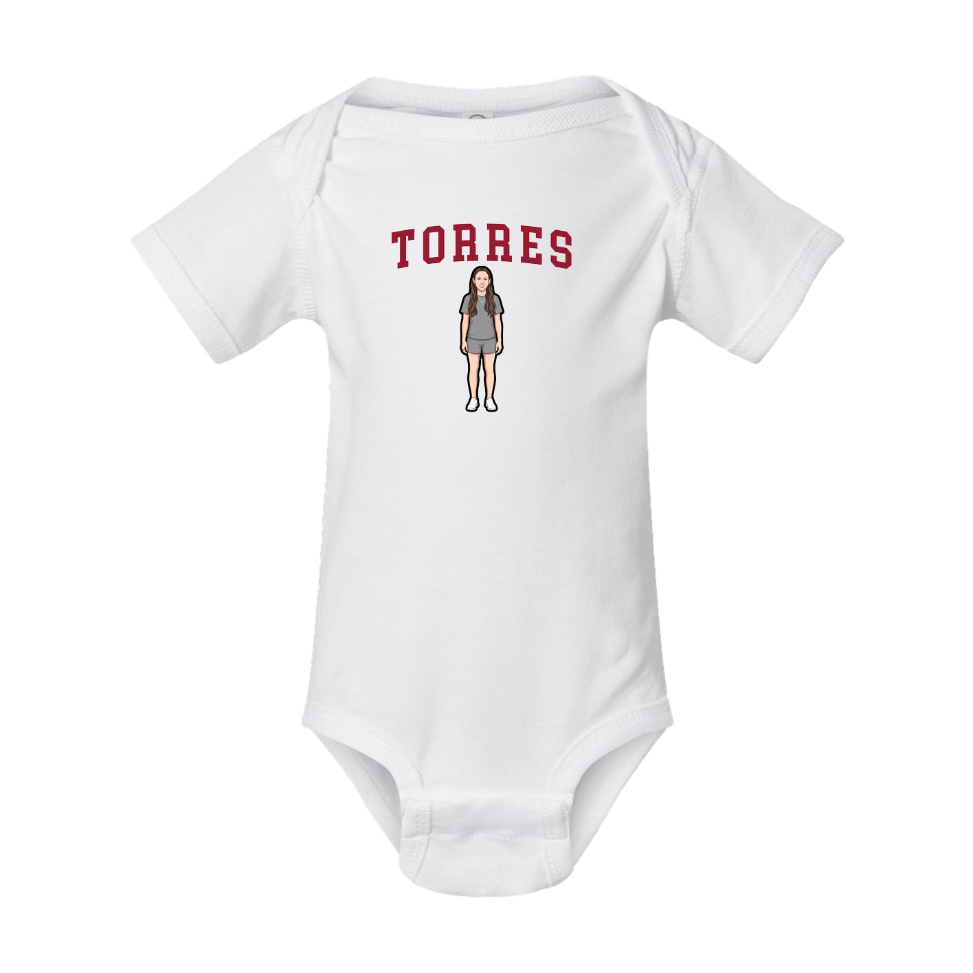 Baby Onesie — Shirsey in White