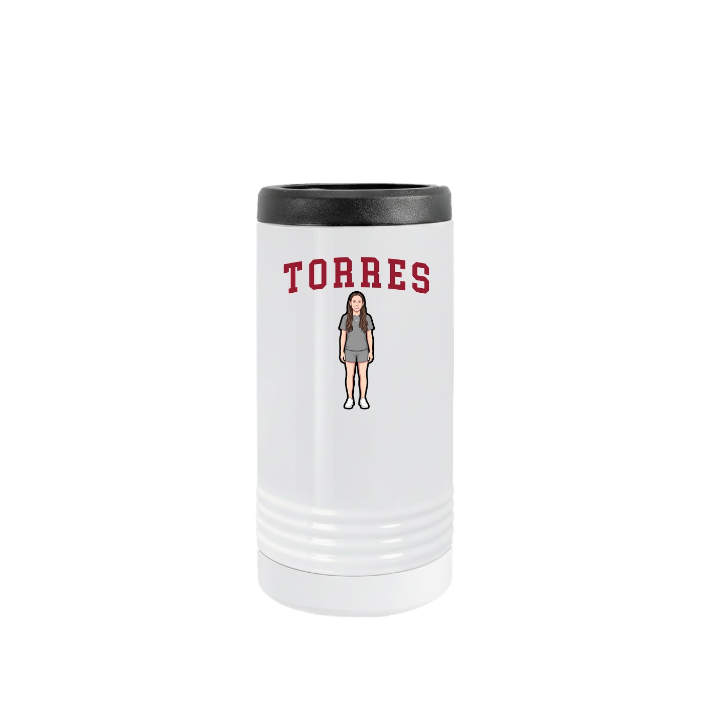 Slim Beverage Holder — Shirsey in White