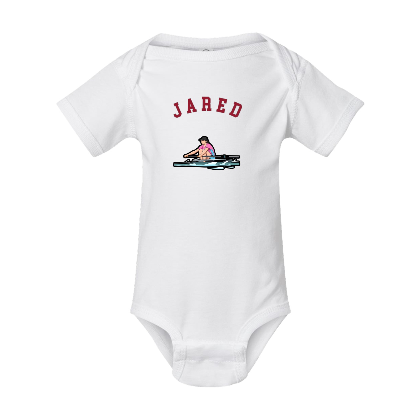 Baby Onesie — Shirsey Arch in White