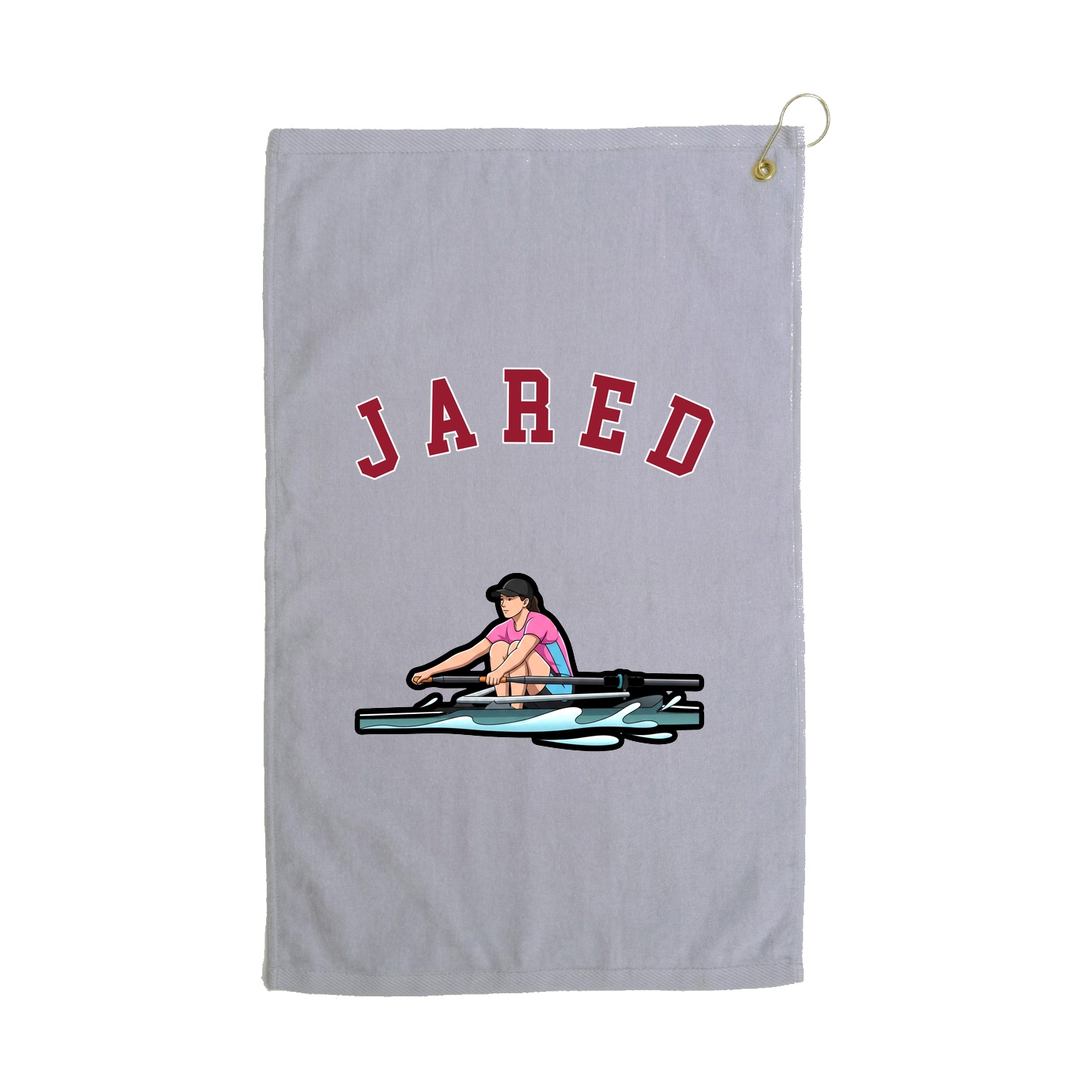 Golf Towel — Shirsey Arch in Grey