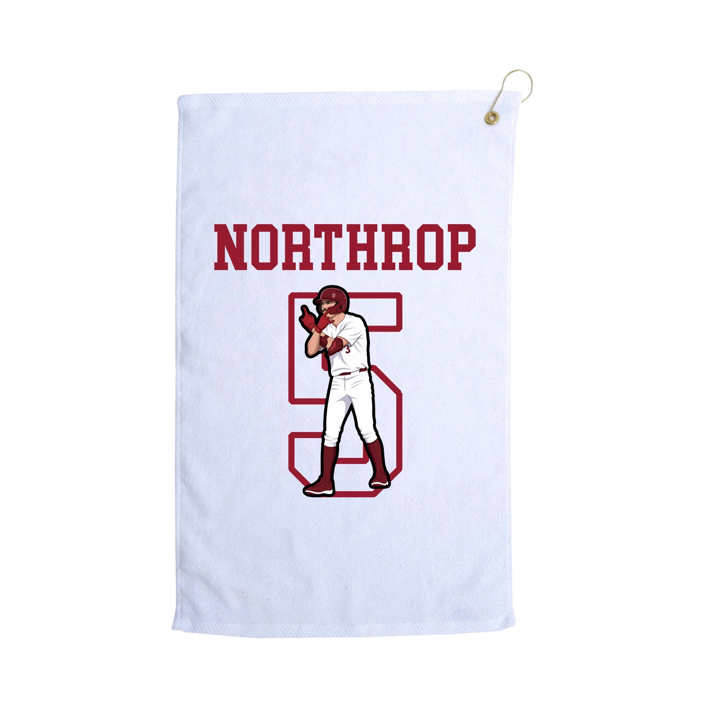 Golf Towel — Shirsey in White