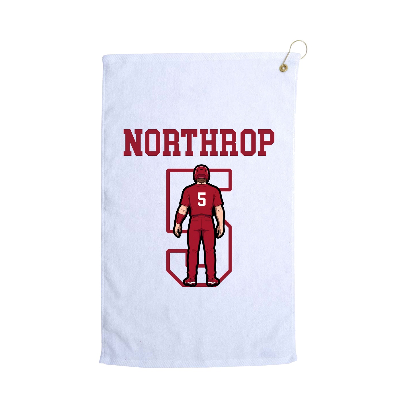 Golf Towel — Shirsey in White