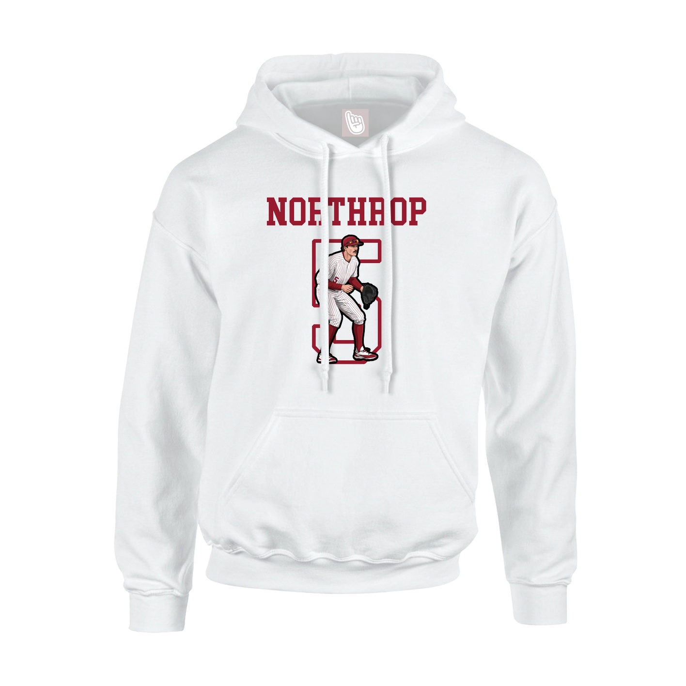 Youth Hoodie — Shirsey in White