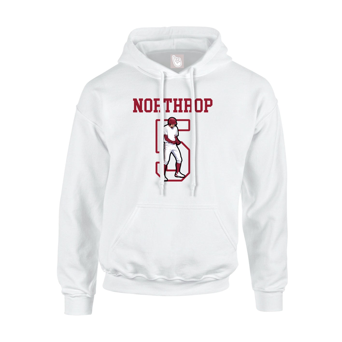 Youth Hoodie — Shirsey in White