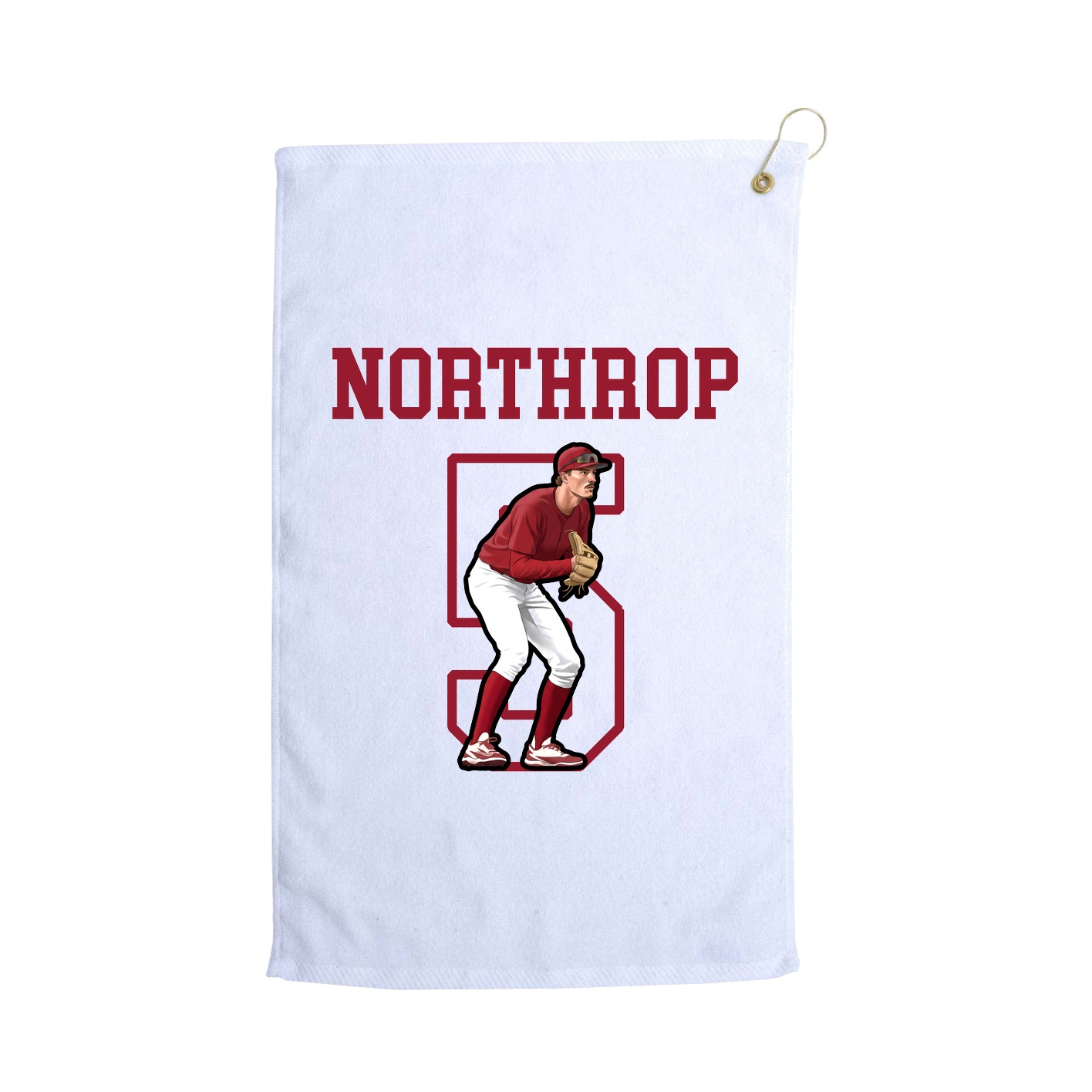 Golf Towel — Shirsey in White
