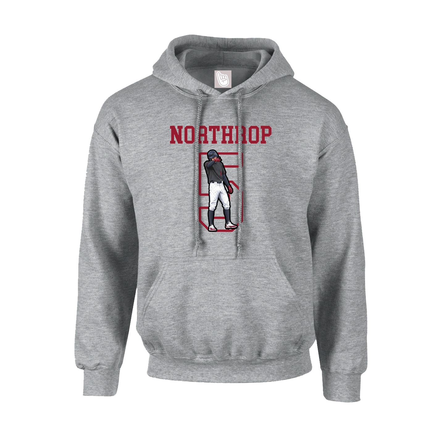Youth Hoodie — Shirsey in Grey