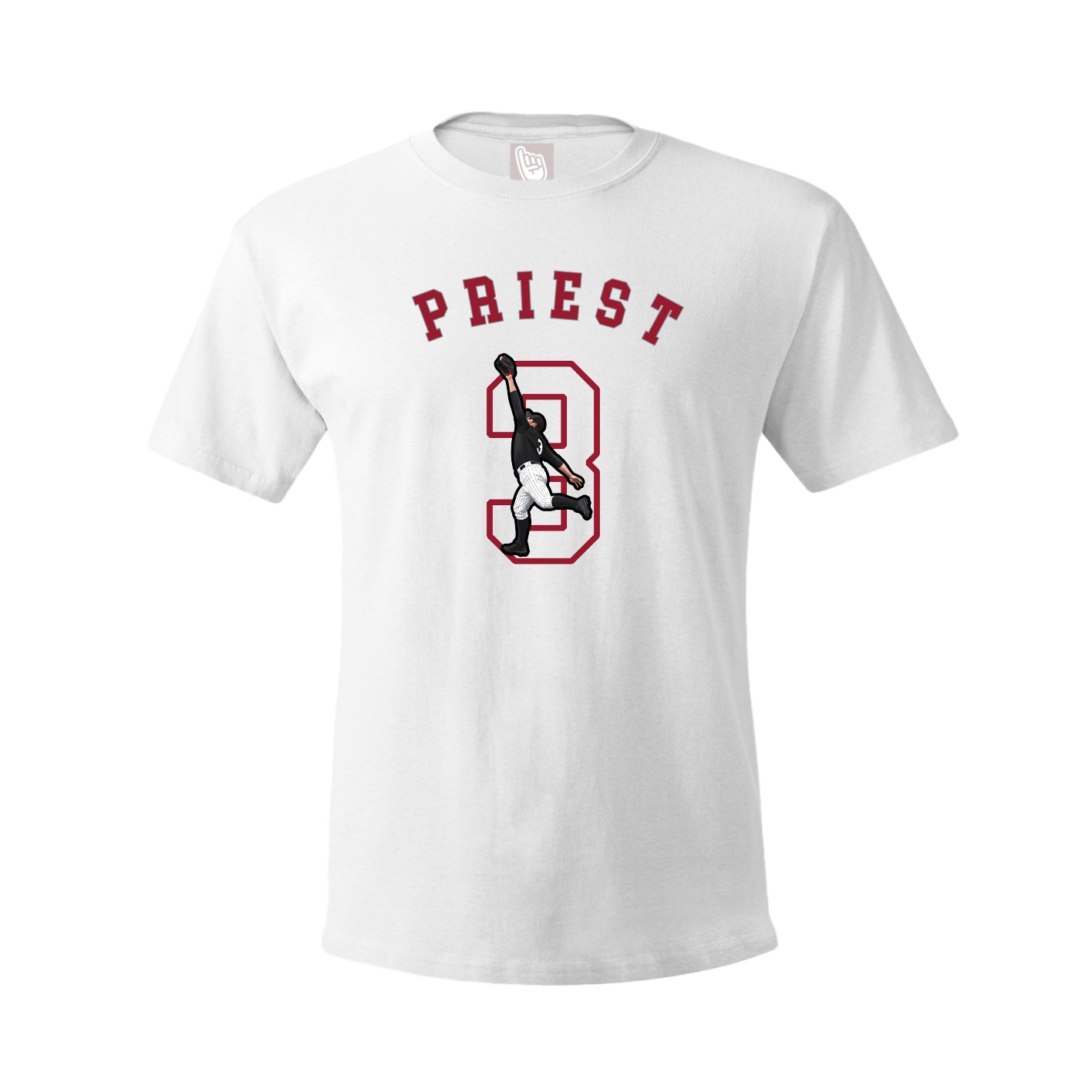 Tee — Shirsey Arch in White
