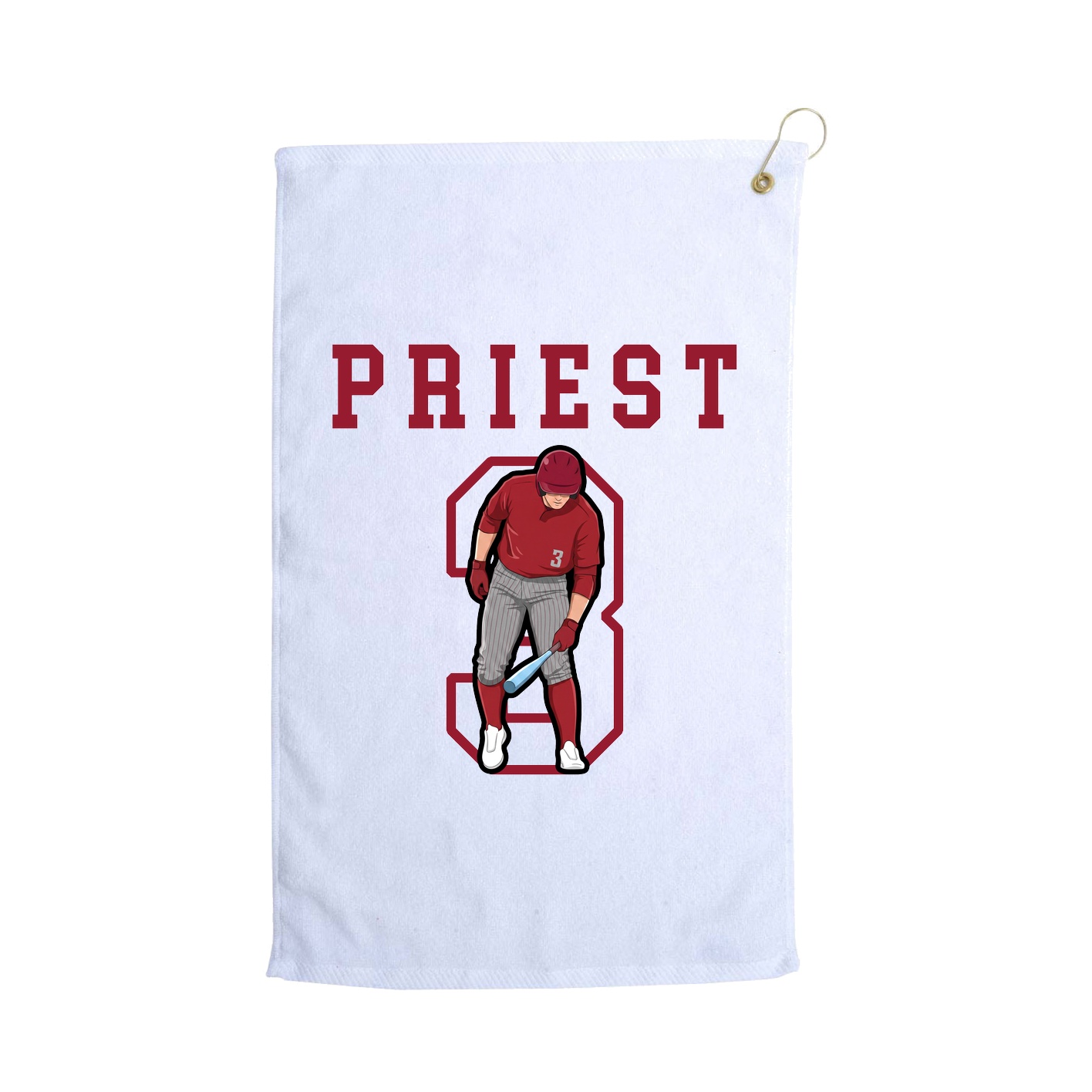 Golf Towel — Shirsey in White