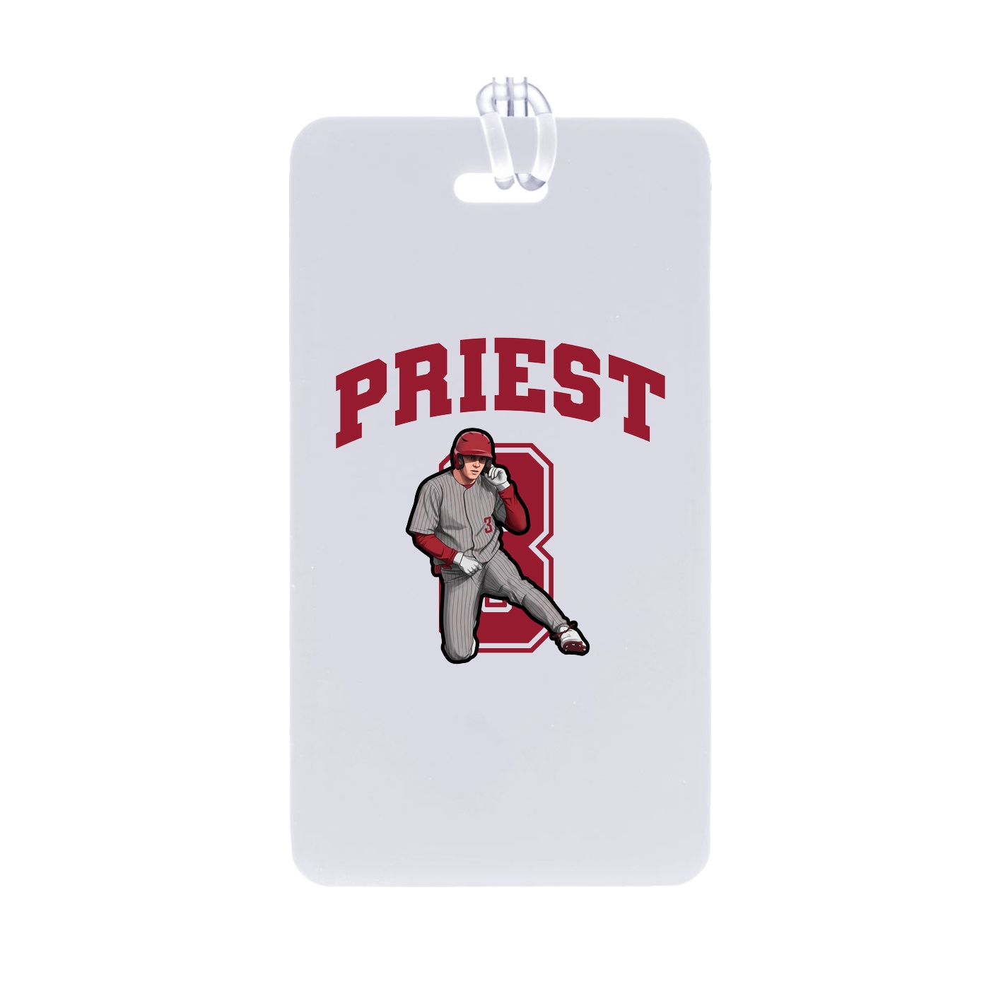 Bag Tag — Number in Classic