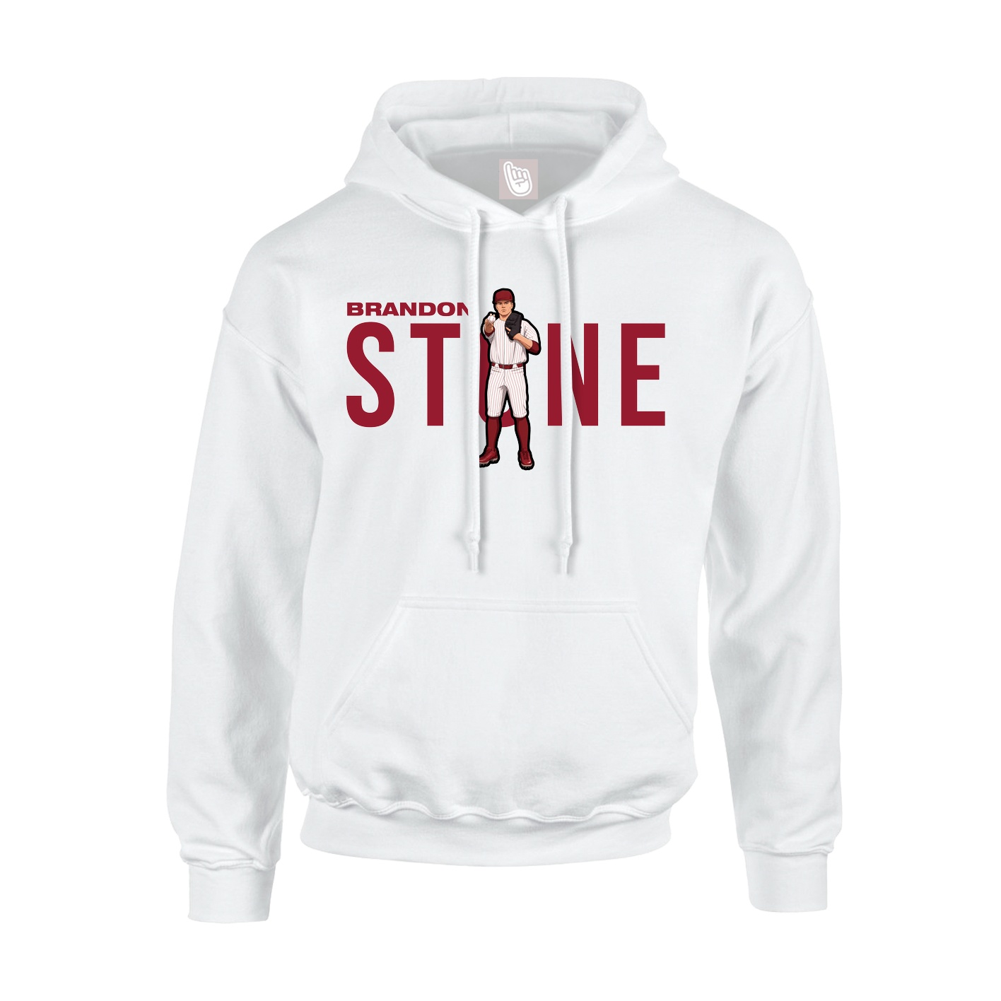 Hoodie — Player Name in White