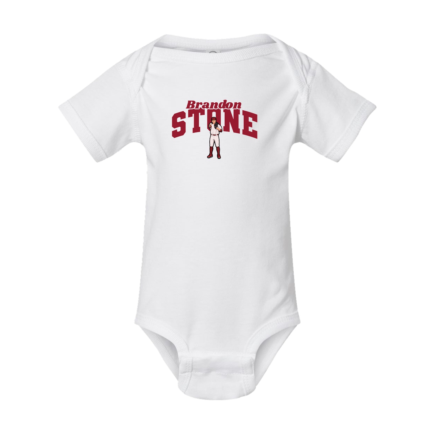 Baby Onesie — Signature Arch in White
