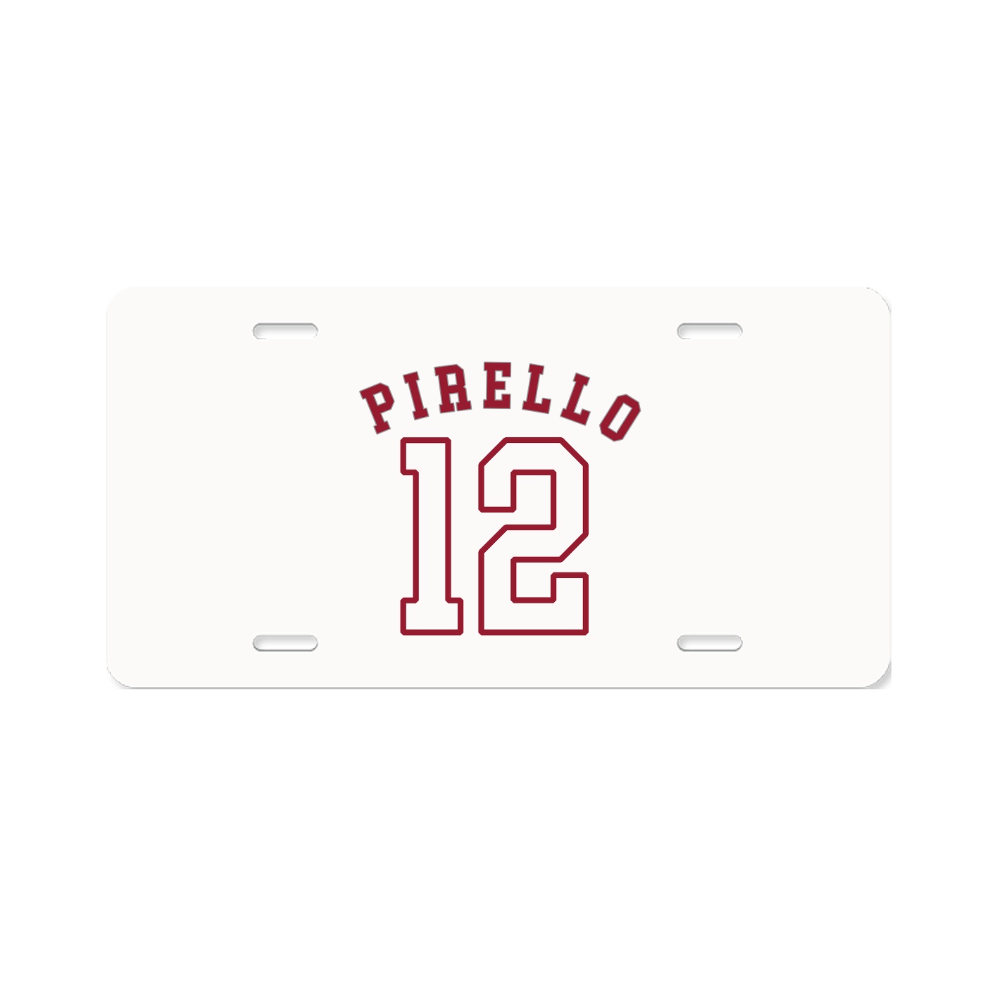 License Plate — Shirsey Arch in Classic