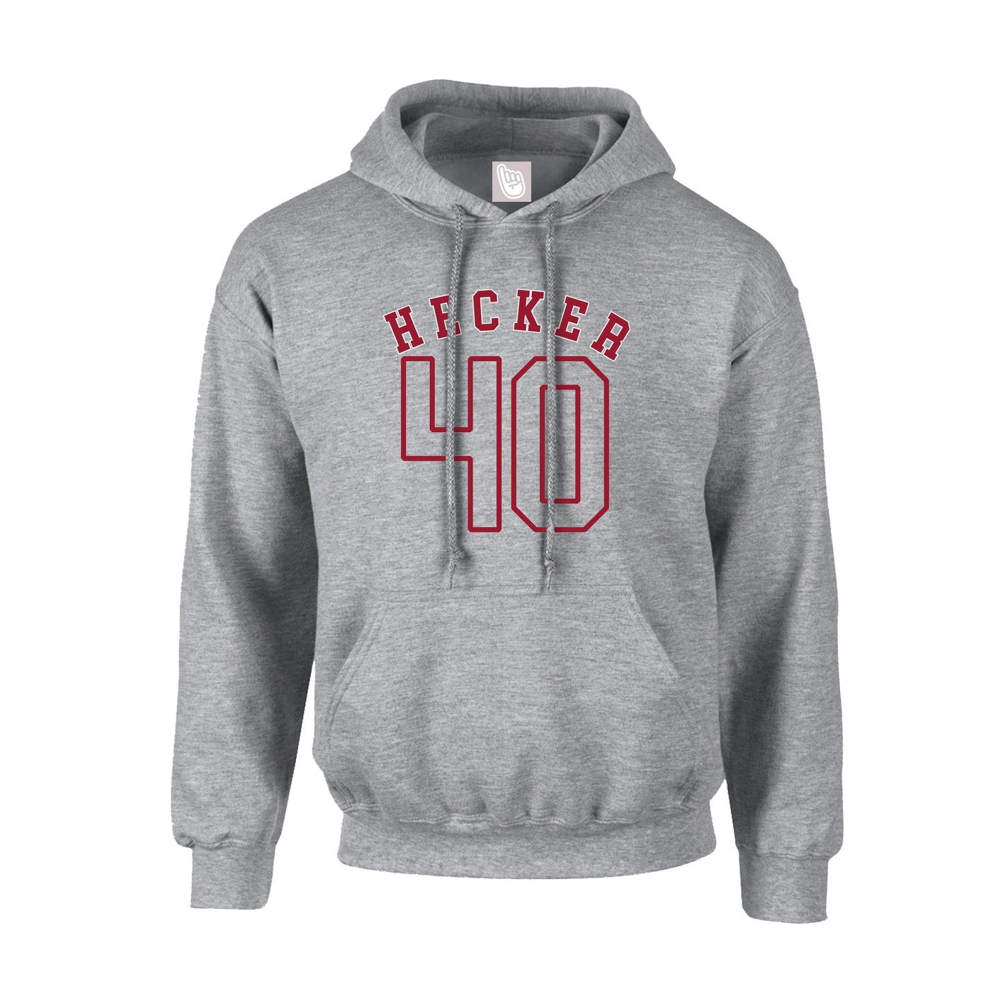 Youth Hoodie — Shirsey Arch in Grey