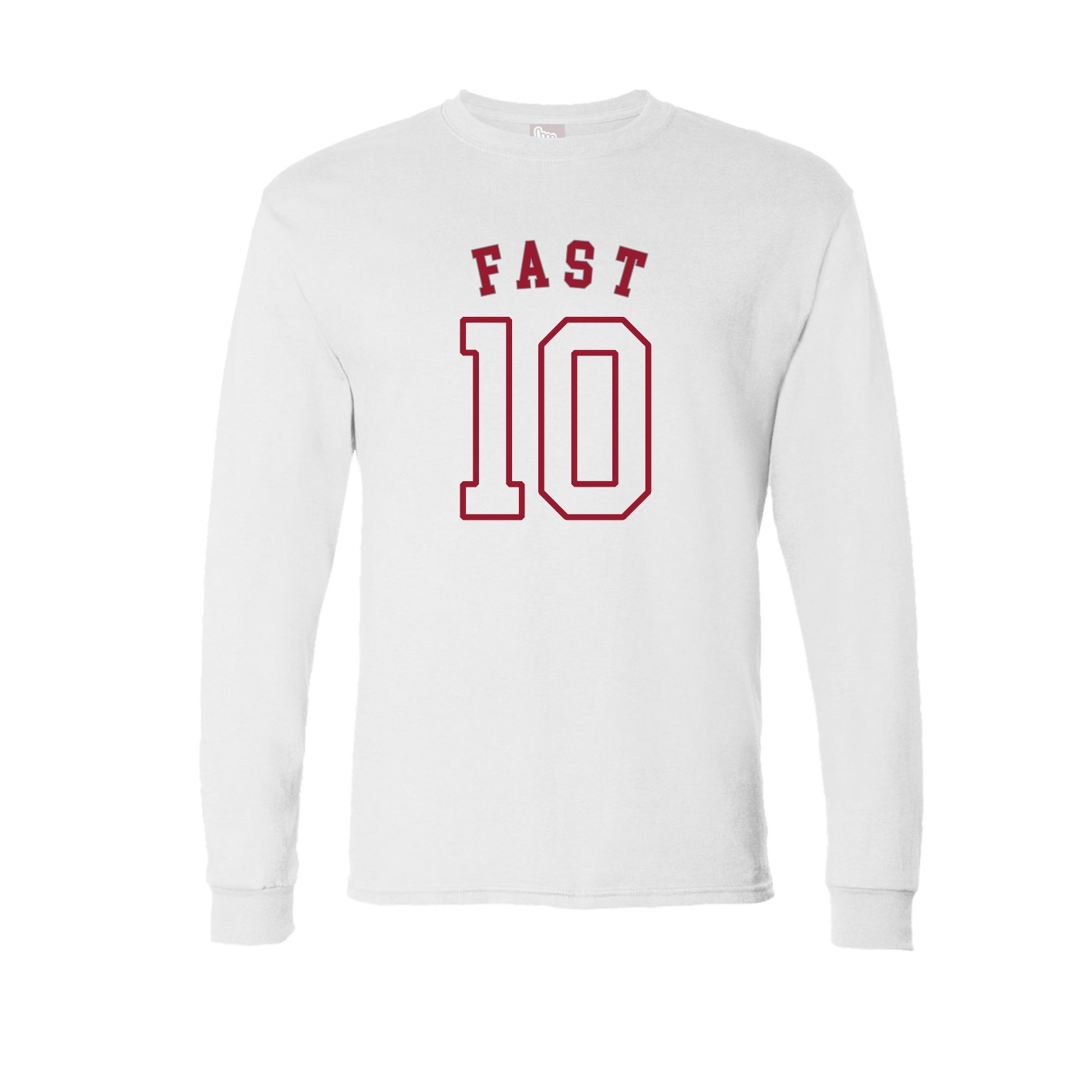 Long Sleeve Tee — Shirsey Arch in White