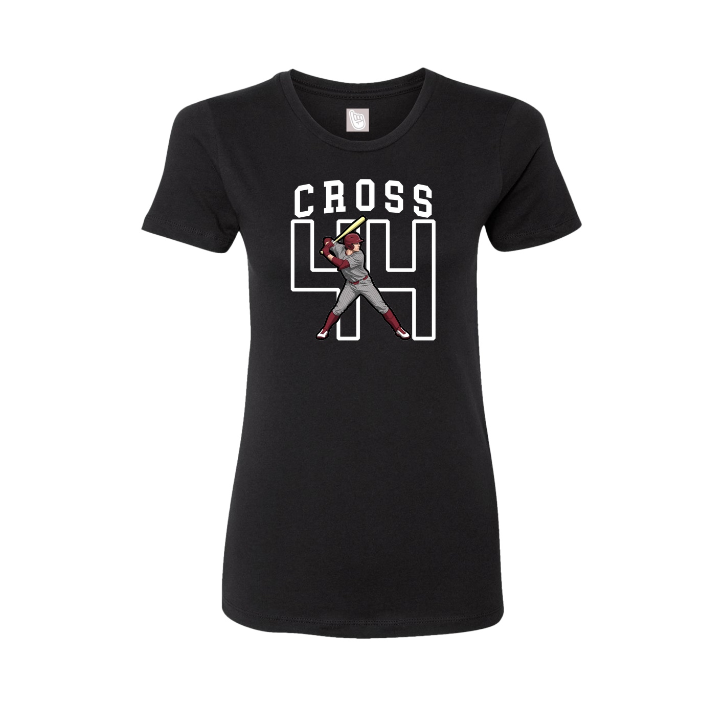 Fitted Women's Tee — Shirsey in Black