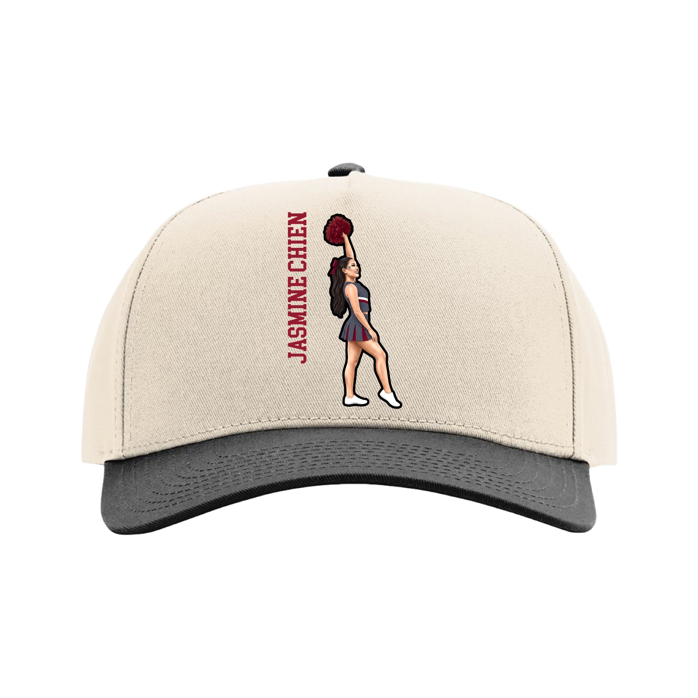 Full Fabric Five-Panel Champ Cap