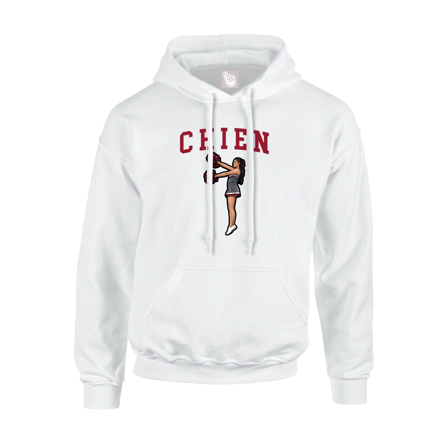 Youth Hoodie — Shirsey in White