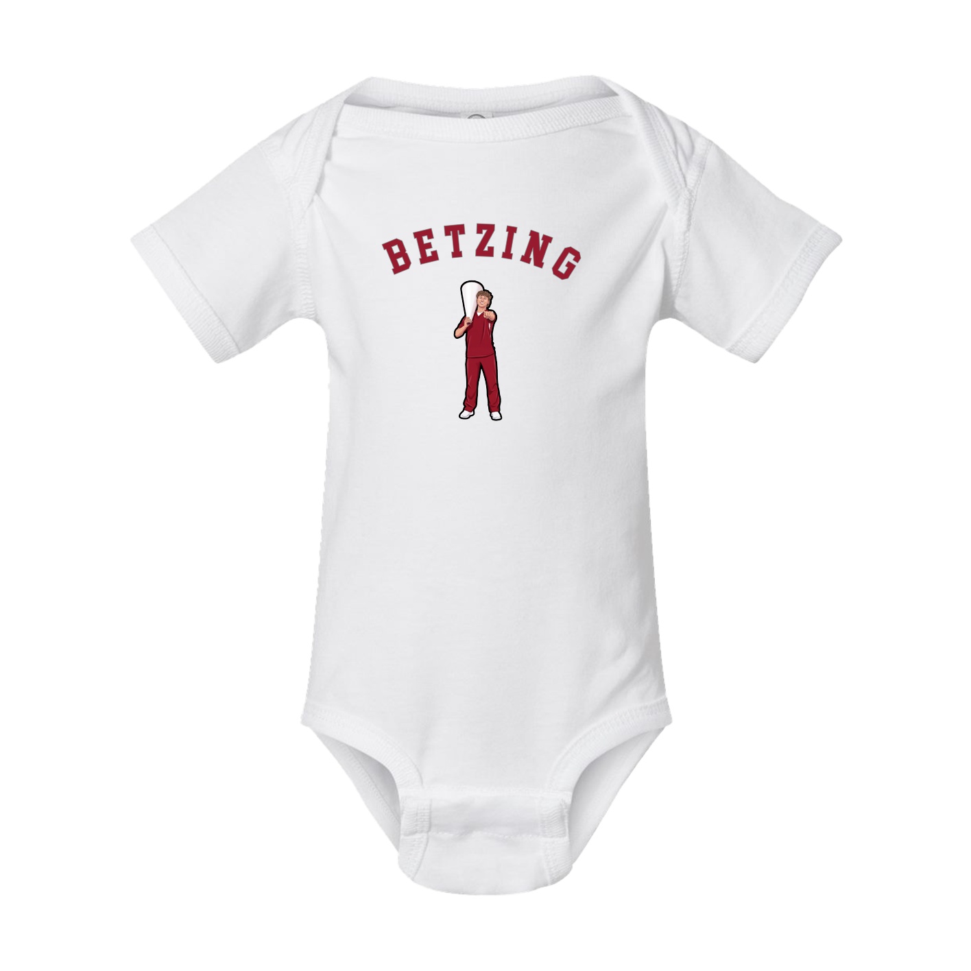 Baby Onesie — Shirsey Arch in White