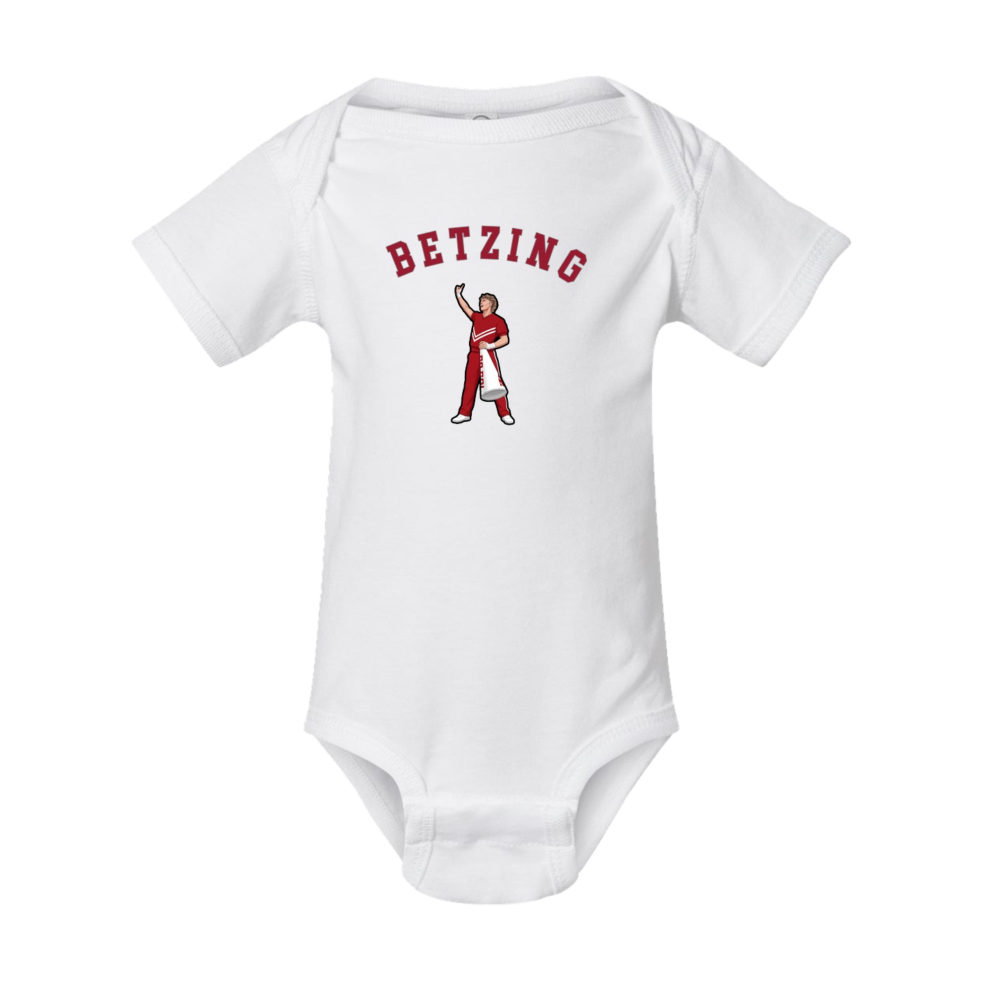 Baby Onesie — Shirsey Arch in White